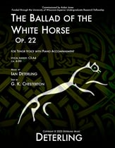 The Ballad of the White Horse, Op. 22 Vocal Solo & Collections sheet music cover